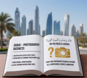 Do you need a license to start a photography business in Dubai