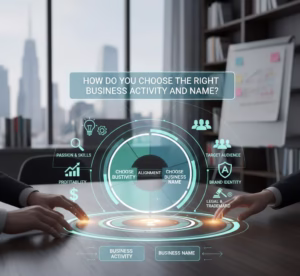 How do you choose right business Activity and Name
